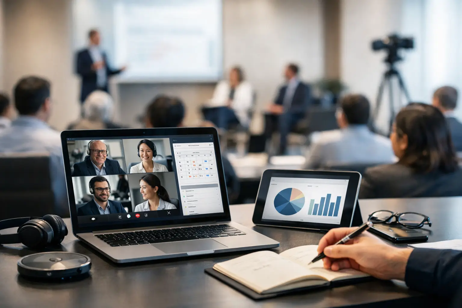 أفضل أدوات إدارة المؤتمرات للجهات والمؤسسات