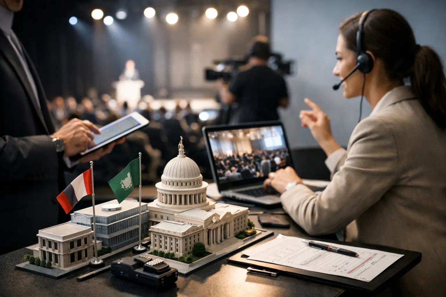 حلول تشغيل الفعاليات الحكومية بمعايير تنفيذية