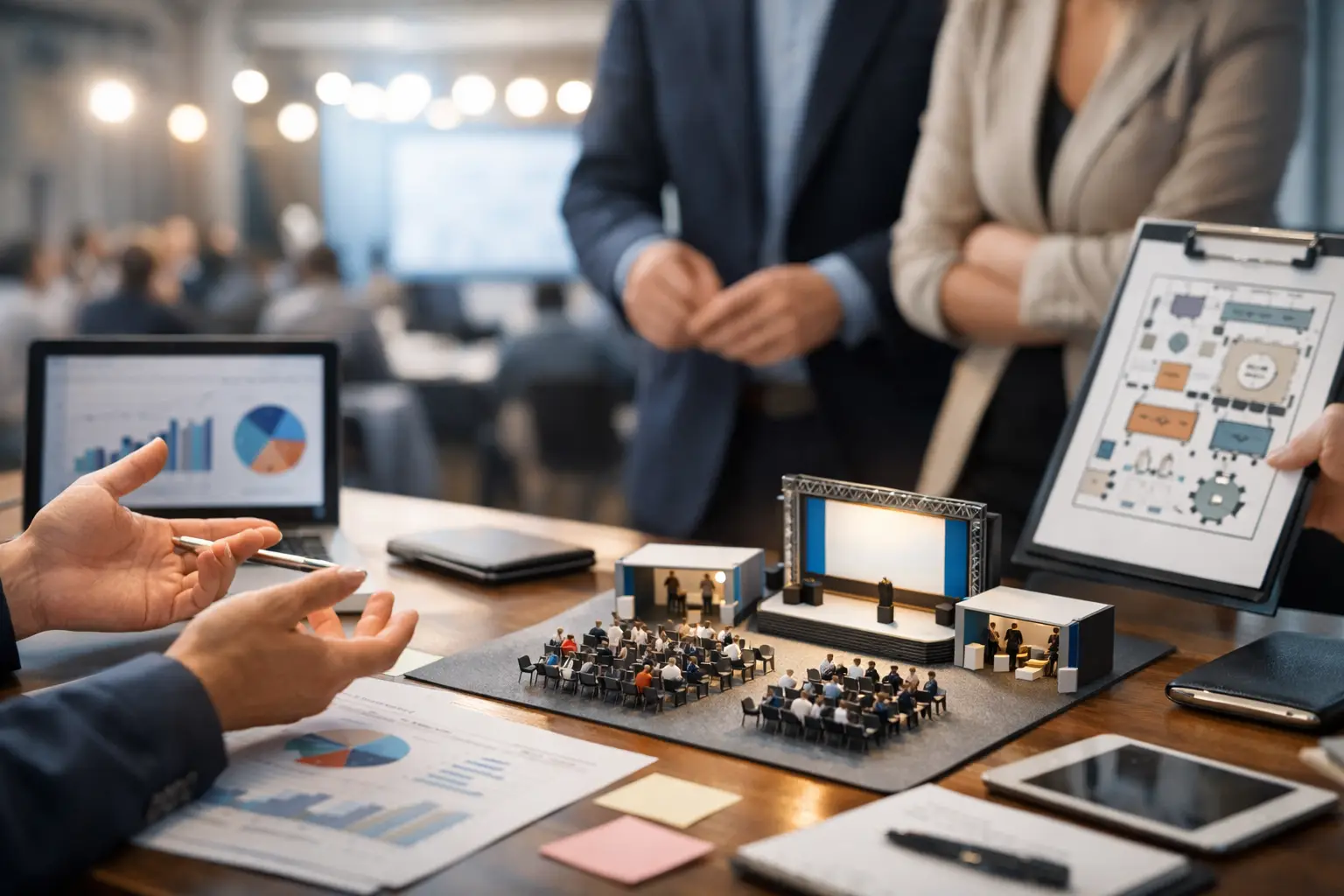 دليل إدارة الفعاليات المؤسسية للنتائج الدقيقة