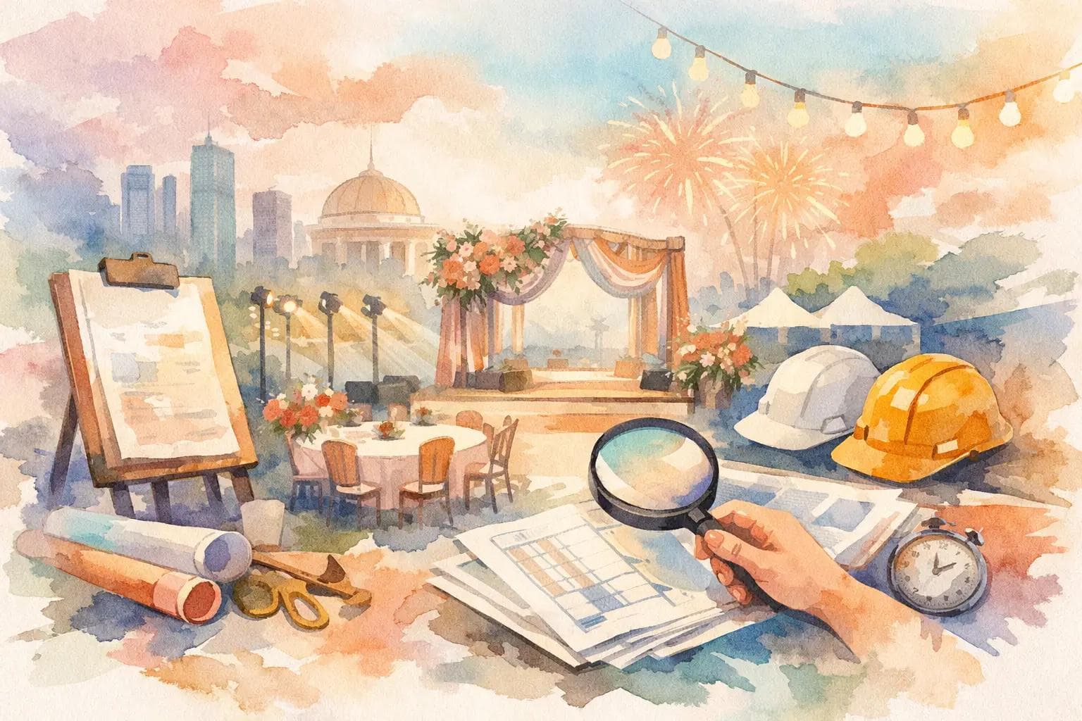 إدارة مناقصات تنظيم الفعاليات باحترافية